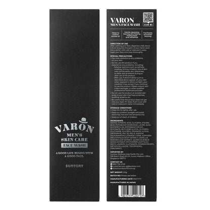 Suntory VARON Face Wash 120g
