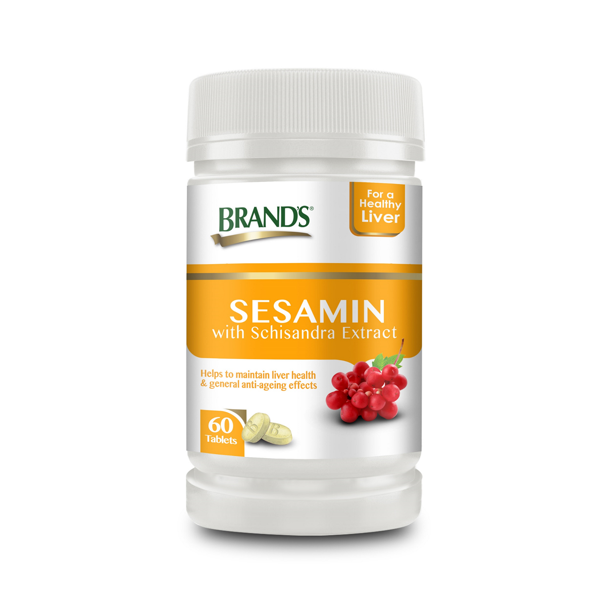 BRAND'S® Sesamin with Schisandra Extract 60 Tablets (EXP: MAR 2026)